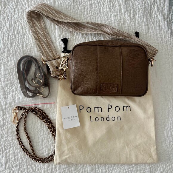 Pom Pom London City Bag Cocoa - Picture 1 of 6